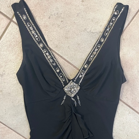 Laura Petites Black Dress - Picture 4 of 5